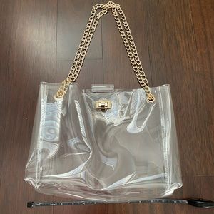 Clear handbag